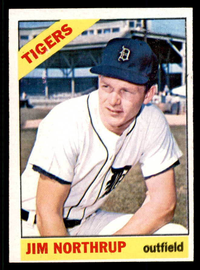 1966 Topps Baseball #554 Jim Northrup Tigers EX-MT 553758