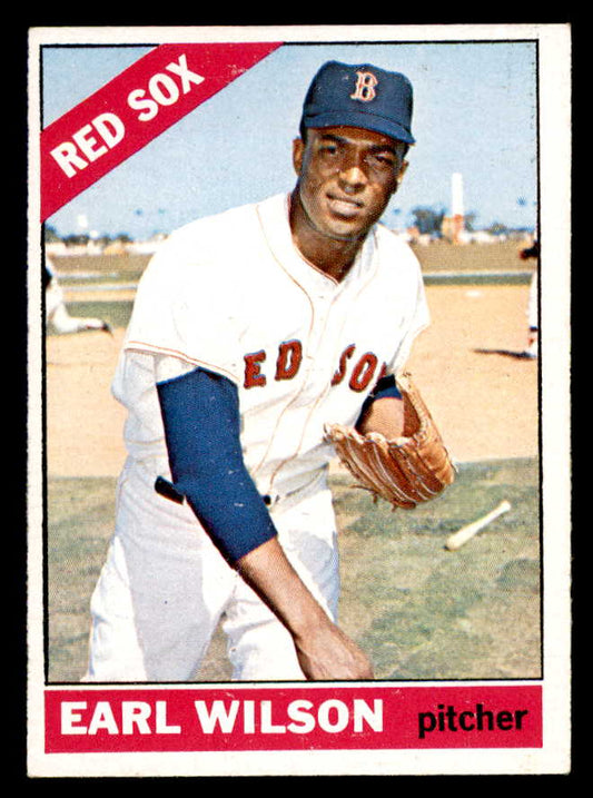 1966 Topps Baseball #575 Earl Wilson Red Sox EX-MT 553803
