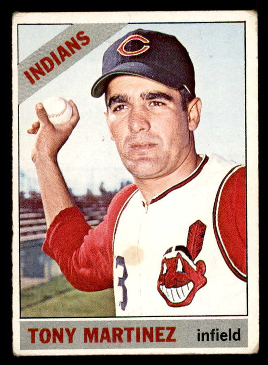1966 Topps Baseball #581 Tony Martinez Indians VG 553815