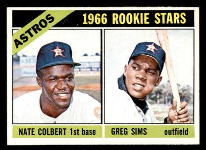 1966 Topps Baseball #596 Nate Colbert Astros EX-MT 553858