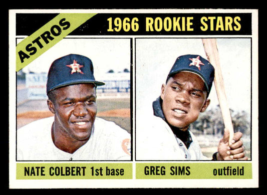 1966 Topps Baseball #596 Nate Colbert Astros EX-MT 553858