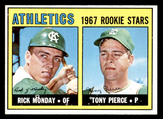 1967 Topps Baseball #542 Rick Monday A's NR-MT 553910
