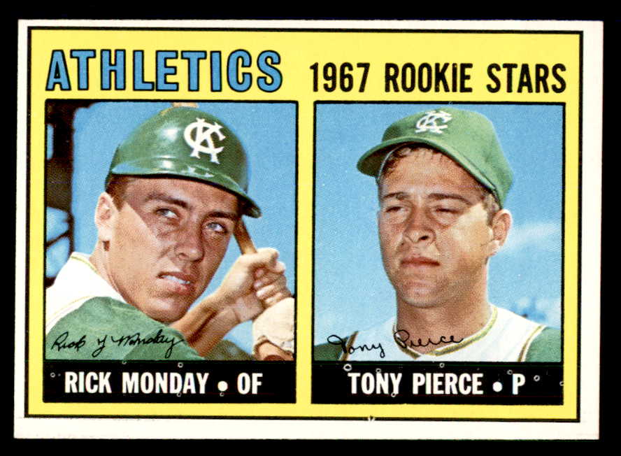 1967 Topps Baseball #542 Rick Monday A's NR-MT 553911