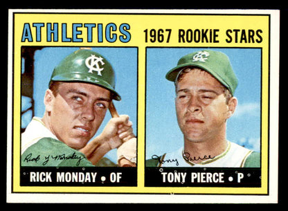 1967 Topps Baseball #542 Rick Monday A's NR-MT 553911