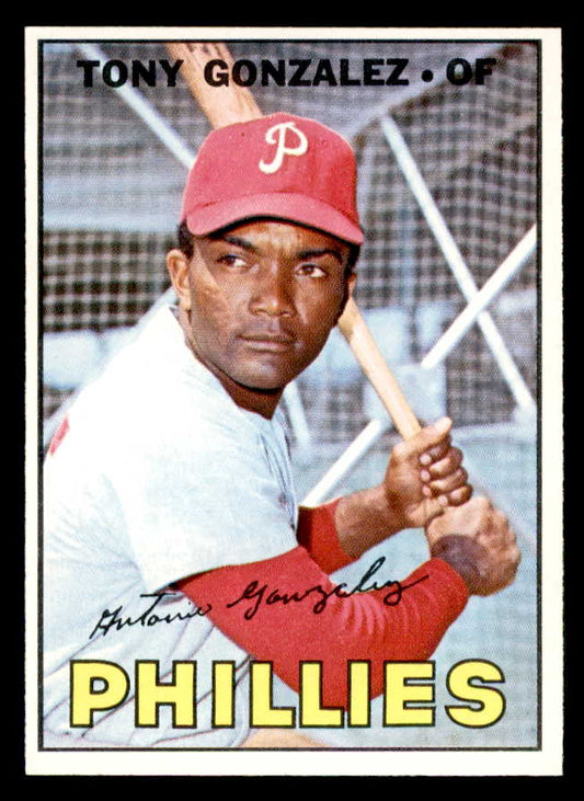 1967 Topps Baseball #548 Tony Gonzalez Phillies NR-MT 553951