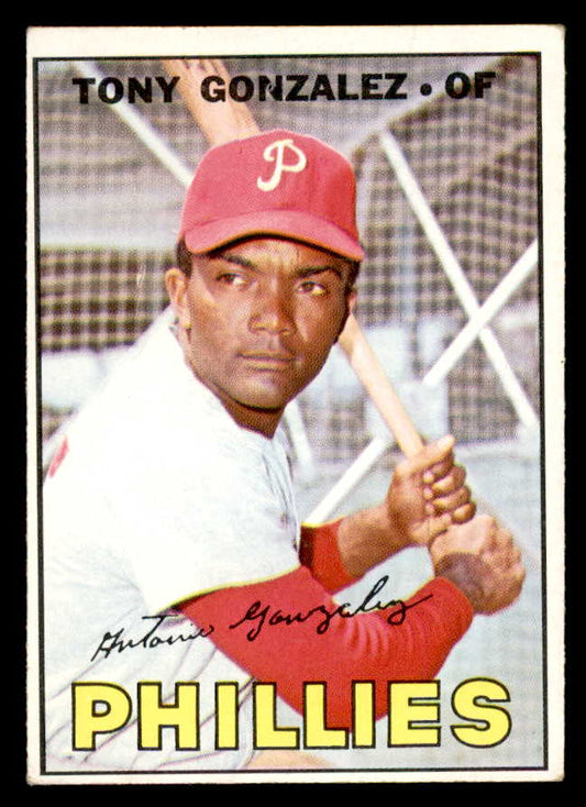 1967 Topps Baseball #548 Tony Gonzalez Phillies VG-EX 553955