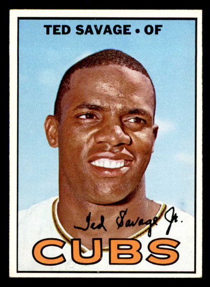 1967 Topps Baseball #552 Ted Savage Cubs NR-MT 553976