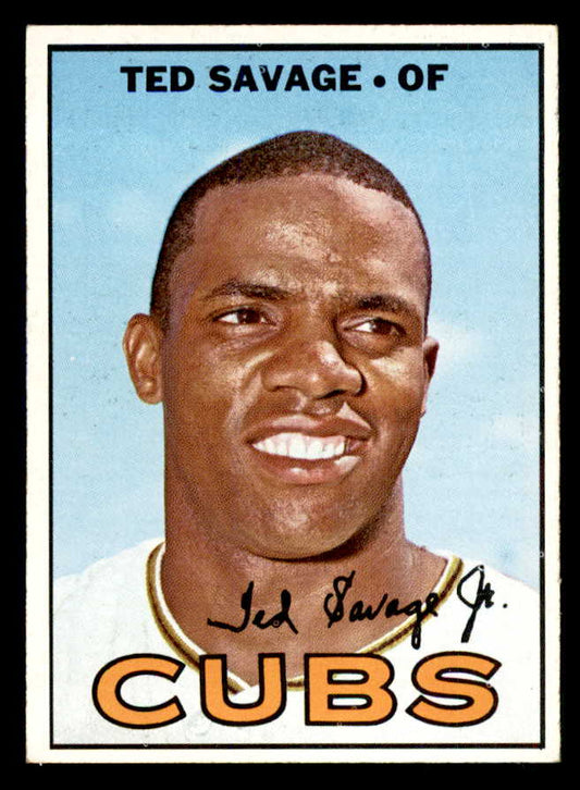 1967 Topps Baseball #552 Ted Savage Cubs NR-MT 553978