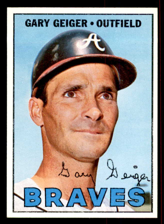 1967 Topps Baseball #566 Gary Geiger Braves NR-MT 554073