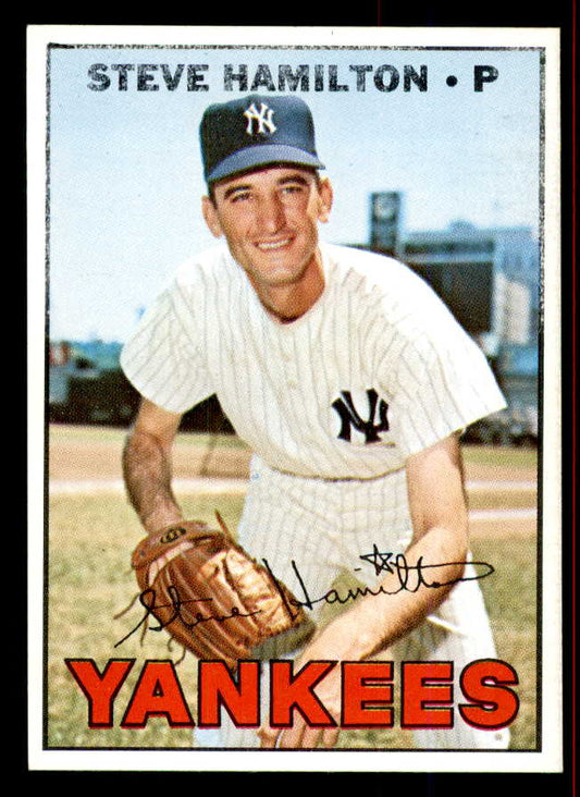 1967 Topps Baseball #567 Steve Hamilton Yankees NR-MT 554080