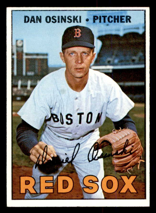 1967 Topps Baseball #594 Dan Osinski Red Sox NR-MT 554252