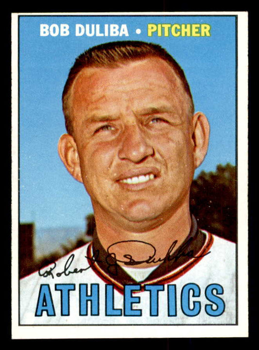 1967 Topps Baseball #599 Bob Duliba A's EX-MT 554293