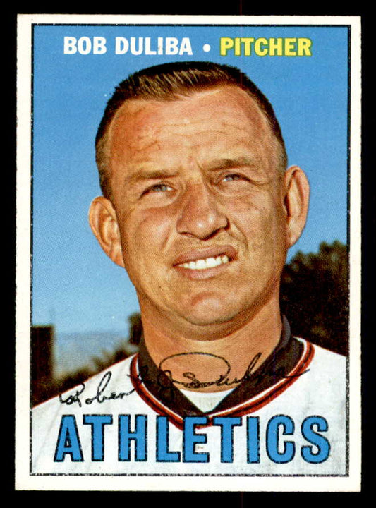 1967 Topps Baseball #599 Bob Duliba A's NR-MT 554294