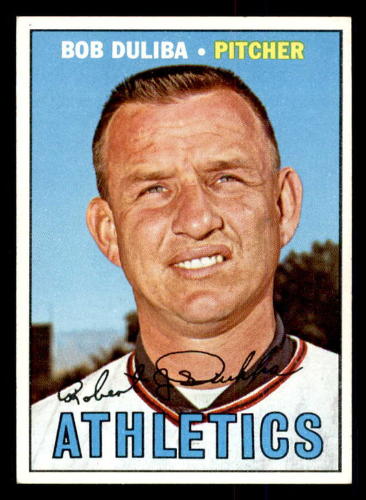 1967 Topps Baseball #599 Bob Duliba A's NR-MT 554295