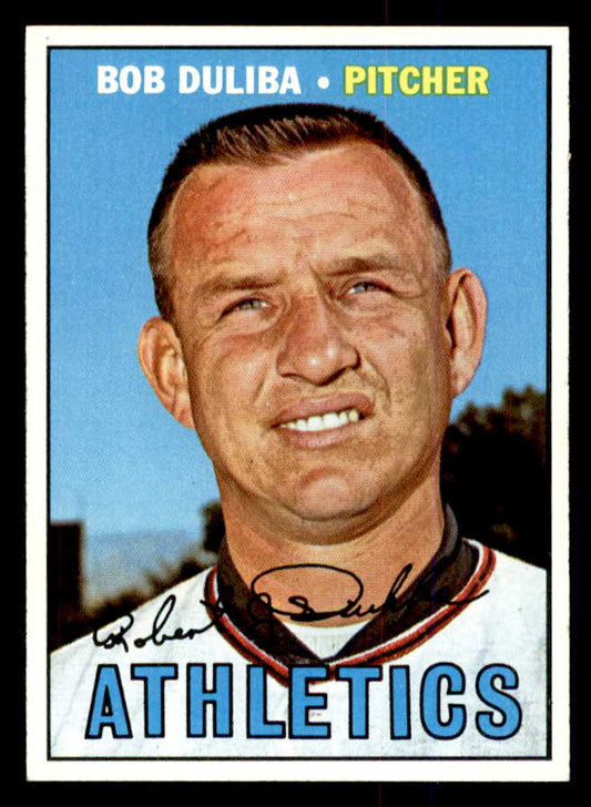 1967 Topps Baseball #599 Bob Duliba A's NR-MT 554296