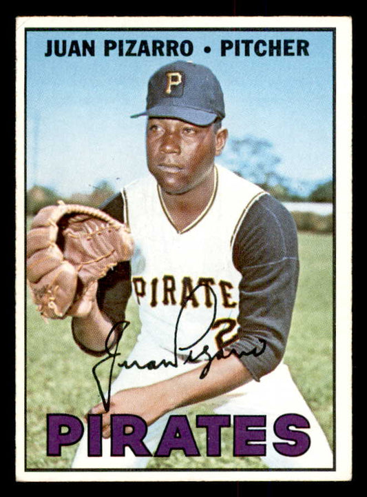 1967 Topps Baseball #602 Juan Pizarro Pirates EX-MT 554309