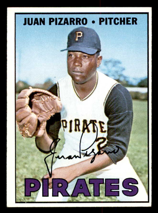 1967 Topps Baseball #602 Juan Pizarro Pirates EX+/EX-MT 554310