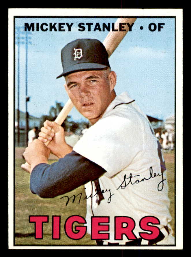 1967 Topps Baseball #607 Mickey Stanley Tigers NR-MT 554334