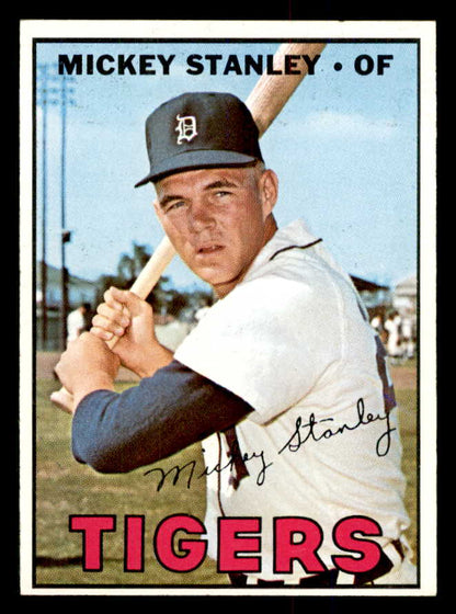 1967 Topps Baseball #607 Mickey Stanley Tigers NR-MT 554334