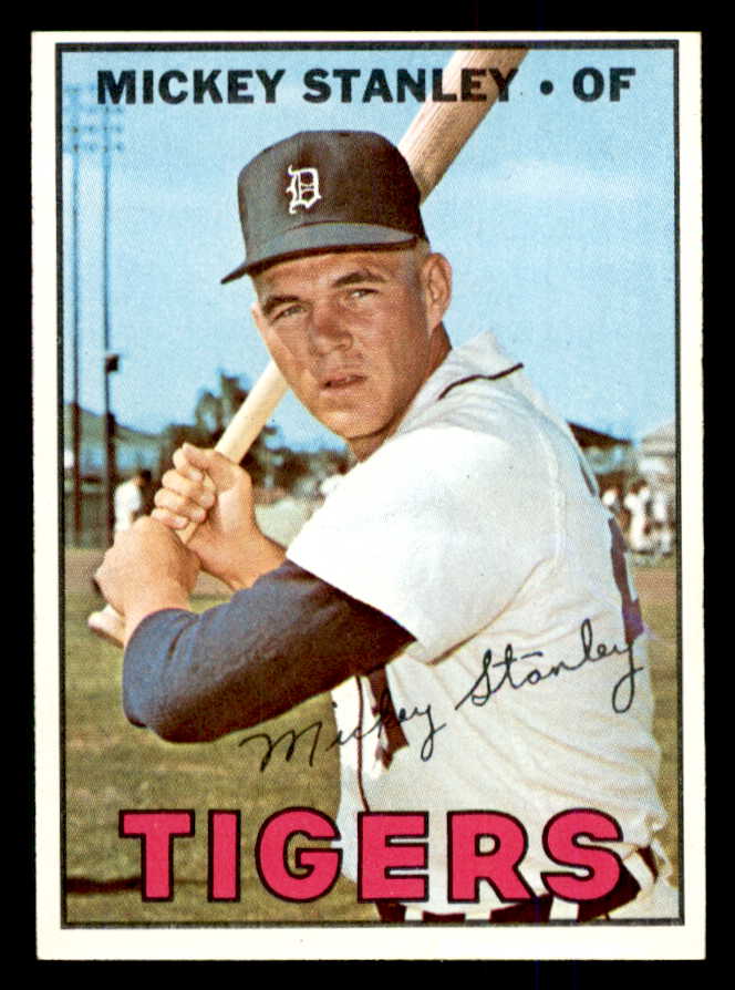 1967 Topps Baseball #607 Mickey Stanley Tigers NR-MT 554335
