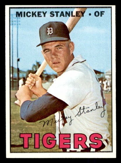 1967 Topps Baseball #607 Mickey Stanley Tigers NR-MT 554335