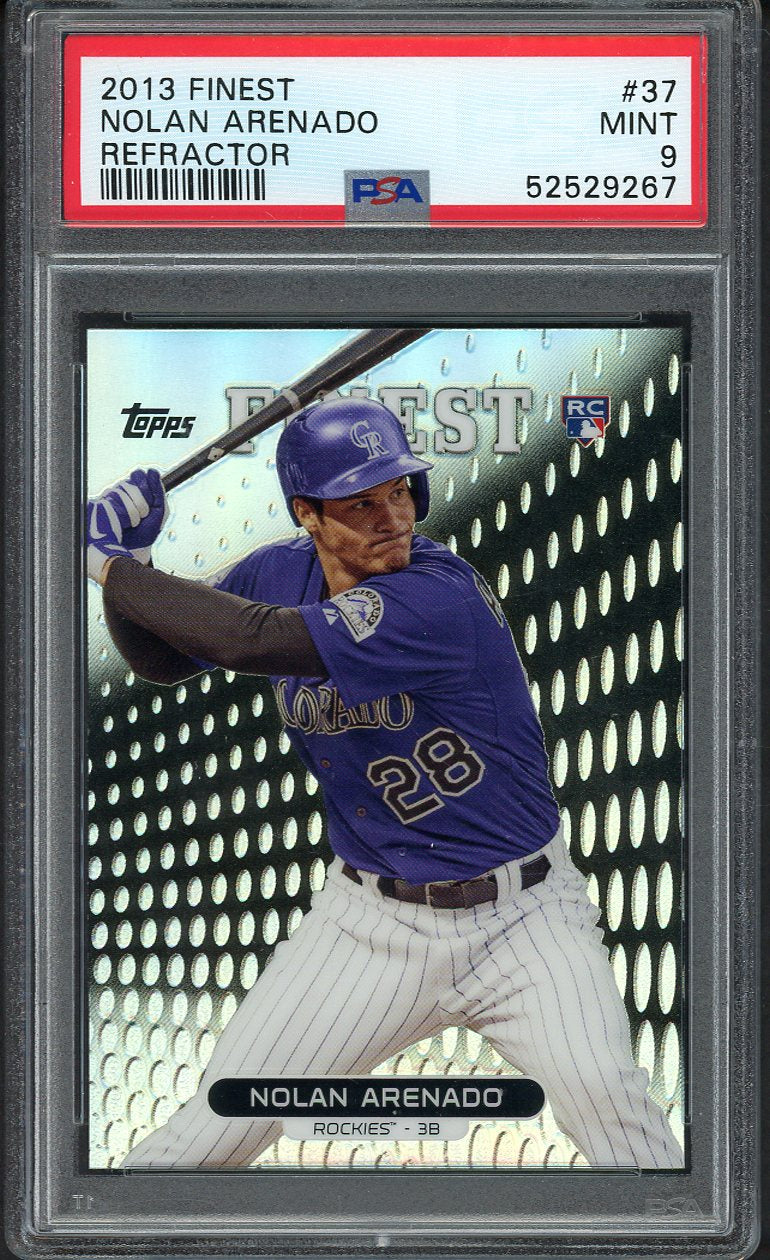 2013 Finest Refractor #037 Nolan Arenado Rockies PSA 10 GEM MINT 554353