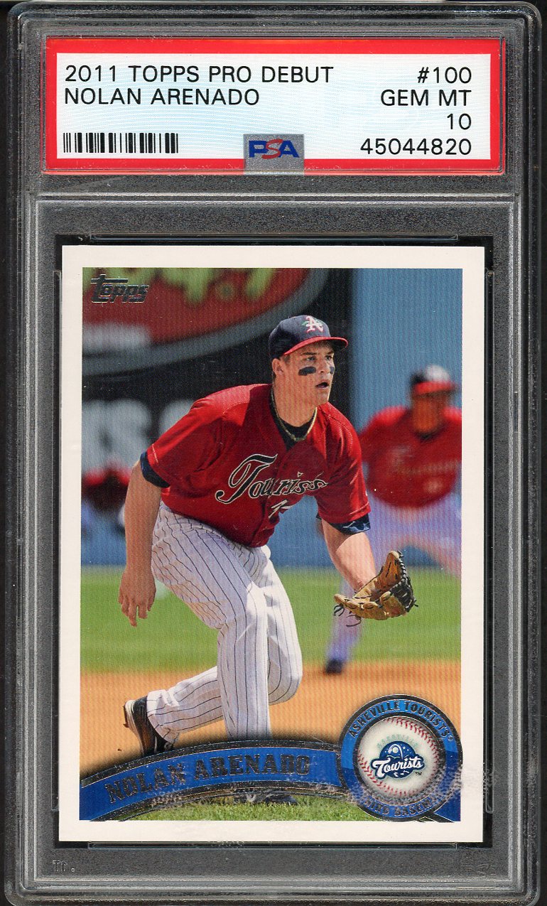 2011 Topps Pro Debut #100 Nolan Arenado Tourists PSA 10 GEM MINT 554367