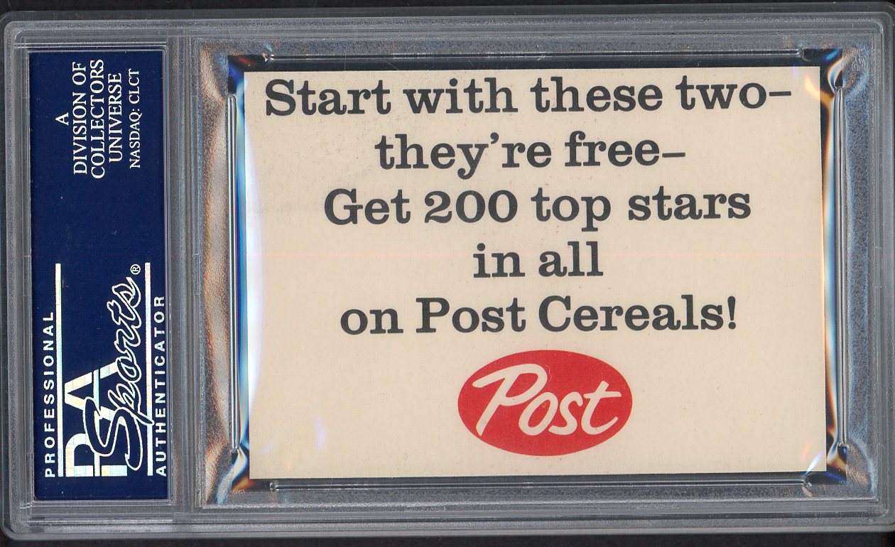 1962 Post Baseball #006 Roger Maris Yankees PSA 8 NM/MT 554486