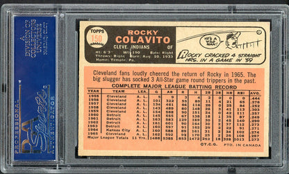 1966 O Pee Chee #150 Rocky Colavito Indians PSA 7 NM 554699