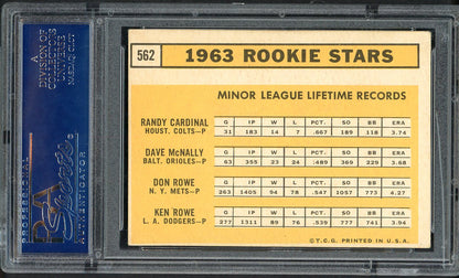 1963 Topps Baseball #562 Dave McNally Orioles PSA 5 EX 555101