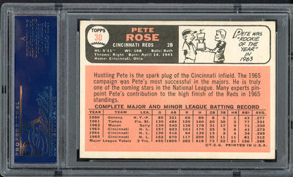 1966 Topps Baseball #030 Pete Rose Reds PSA 4 VG-EX 555112