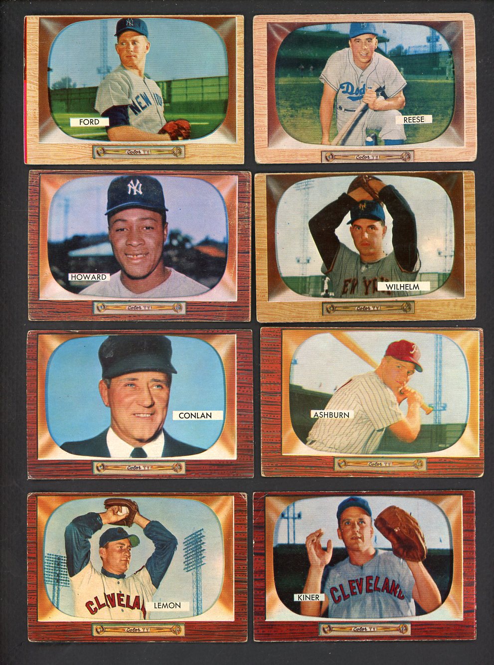1955 Bowman Set Lot 149 Diff Bargain Grade Ford Reese Howard 555425