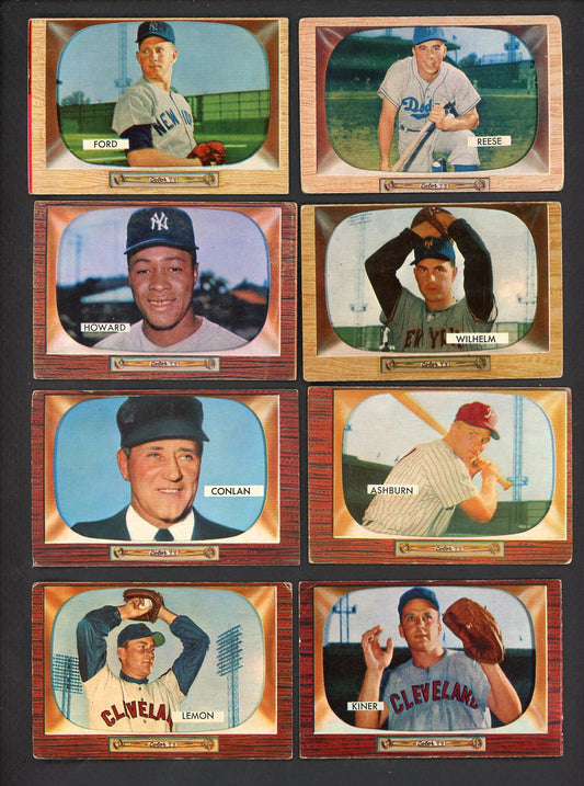 1955 Bowman Set Lot 149 Diff Bargain Grade Ford Reese Howard 555425