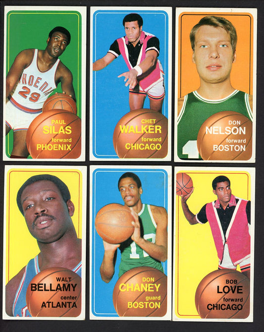1970 Topps Set Lot 16 Diff EX-MT Silas Chaney Love Nelson 555505