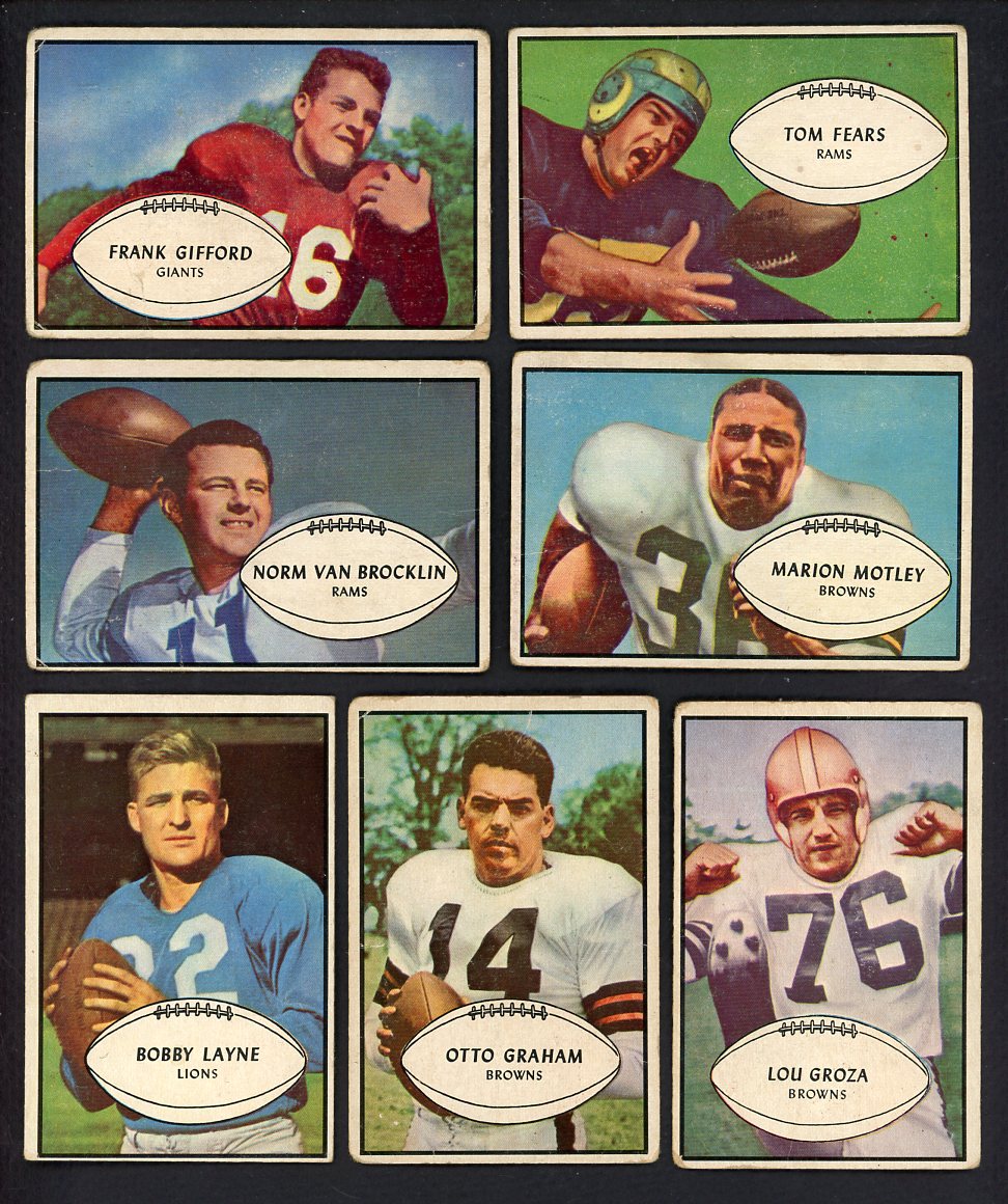 1953 Bowman Set Lot 53 Diff Lower Grade Gifford Graham 555506