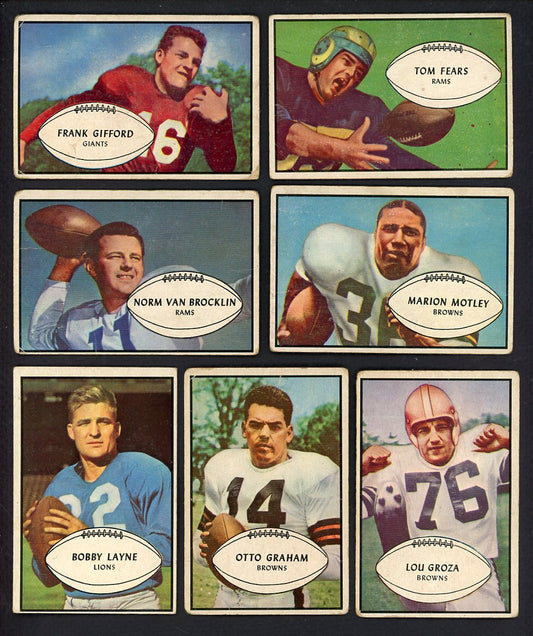 1953 Bowman Set Lot 53 Diff Lower Grade Gifford Graham 555506
