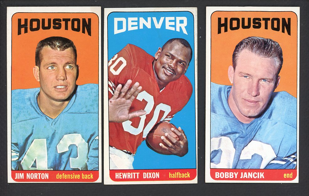 1965 Topps Set Lot 3 Diff EX-MT Dixon Norton Jancik 555526