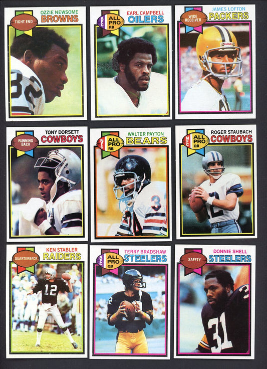 1979 Topps Football Complete Set EX-MT/NR-MT Campbell Lofton 555530