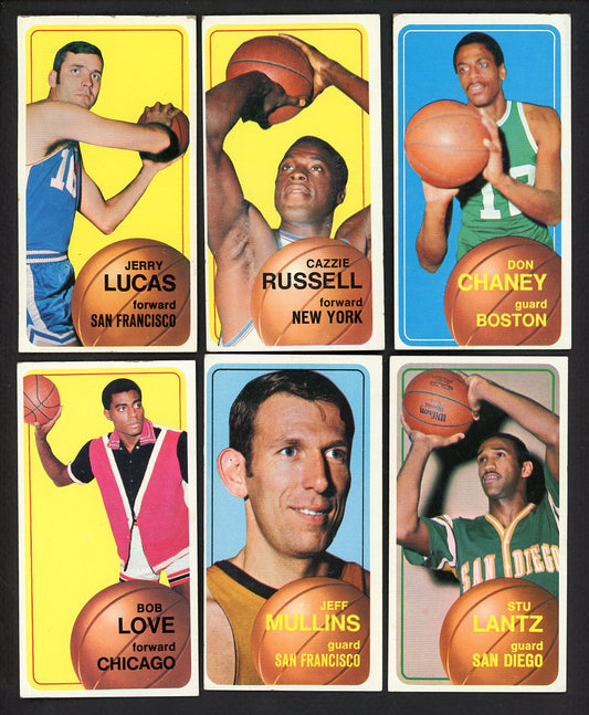 1970 Topps Set Lot 18 Diff EX/EX-MT Lucas Russell Love Cheney 555534