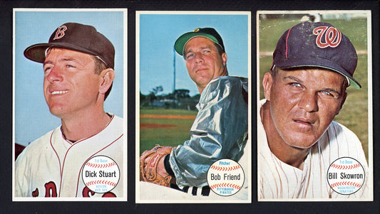 1964 Topps Giants Set Lot 3 Diff Skowron Friend Cisco 555547