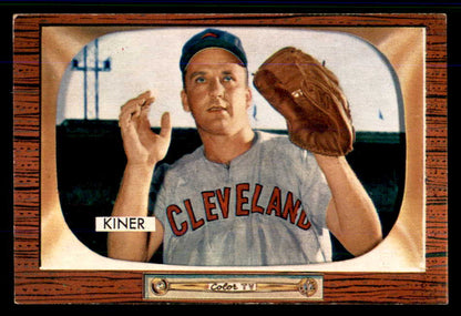 1955 Bowman Baseball #197 Ralph Kiner Indians EX-MT 555557
