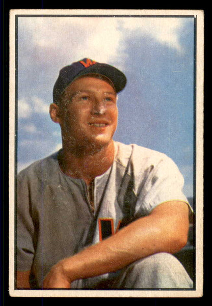 1953 Bowman Color Baseball #024 Jackie Jensen Senators VG-EX 555565
