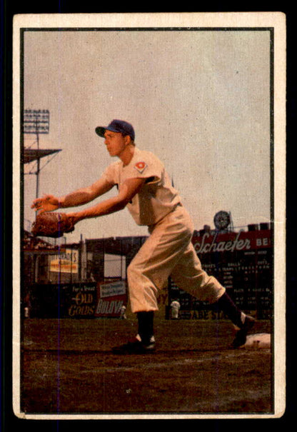 1953 Bowman Color Baseball #092 Gil Hodges Dodgers VG 555572