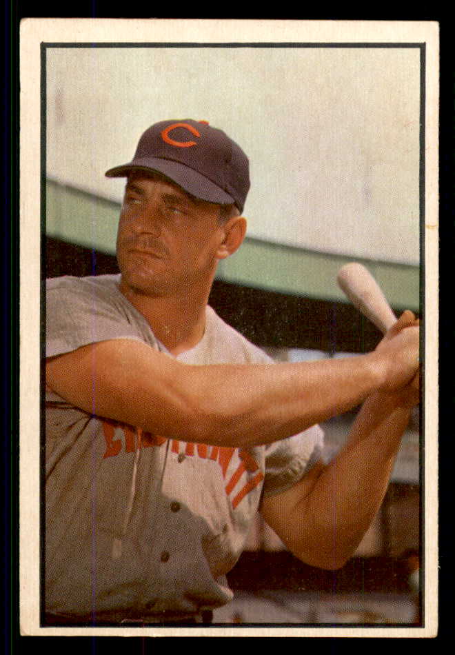 1953 Bowman Color Baseball #062 Ted Kluszewski Reds EX+/EX-MT 555576