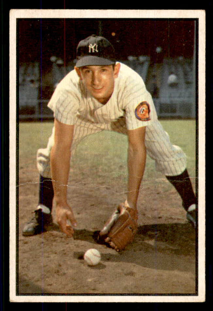1953 Bowman Color Baseball #118 Billy Martin Yankees GD-VG 555578