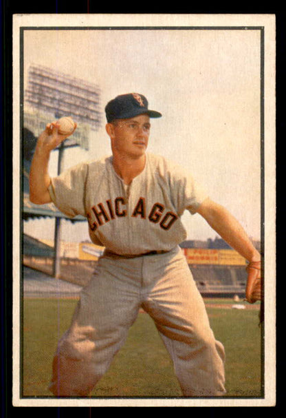 1953 Bowman Color Baseball #018 Nellie Fox White Sox EX-MT 555579
