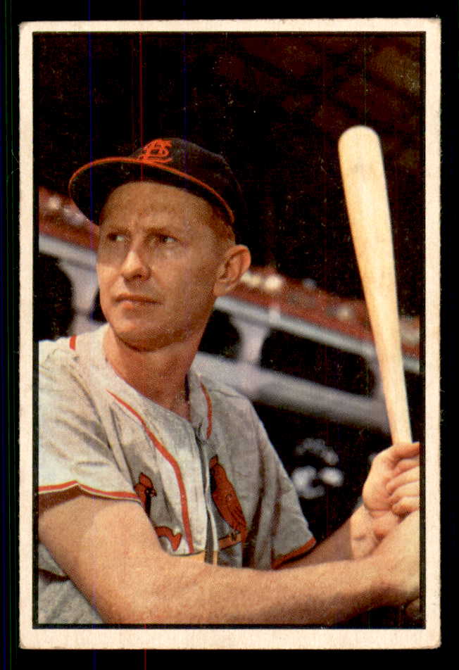 1953 Bowman Color Baseball #101 Red Schoendienst Cardinals VG-EX 555584