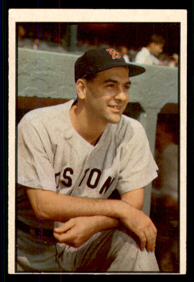 1953 Bowman Color Baseball #057 Lou Boudreau Red Sox VG-EX 555586