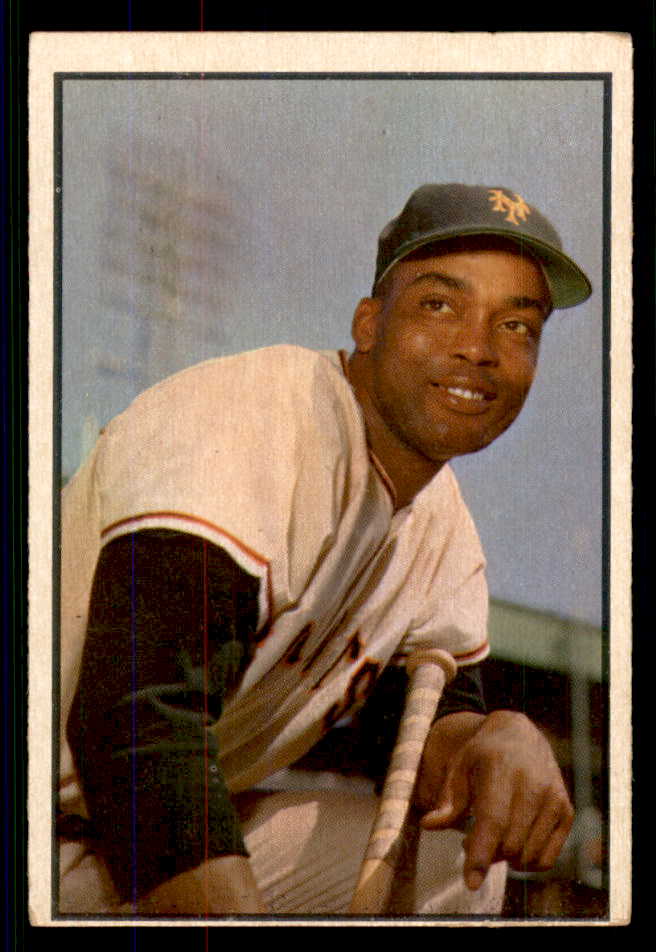 1953 Bowman Color Baseball #051 Monte Irvin Giants VG-EX 555587