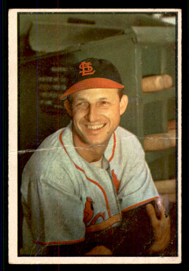 1953 Bowman Color Baseball #032 Stan Musial Cardinals GD-VG 555589